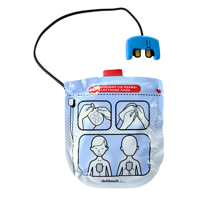 Electrodos pediátricos (niños menores de 8 años o