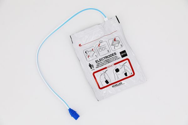 Juego de electrodos para adultos compatible con todos los desfibriladores AED Notfallretter.de® PA-1